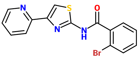 (图片) MC010313 2-Bromo-N-[4-(2-pyridinyl)-1,3-thiazol-2-yl]benzamide